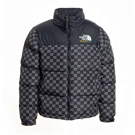 north face gucci jacket black|north face gucci jacket men's.